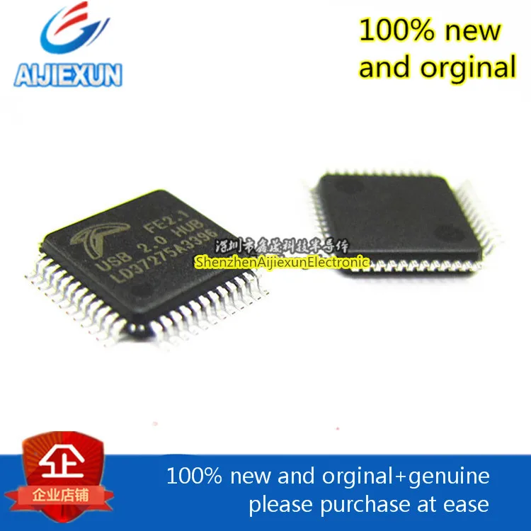 10pcs 100% new and orginal FE2.1S FE1.1S chip USB2.0 QFP48 large stock