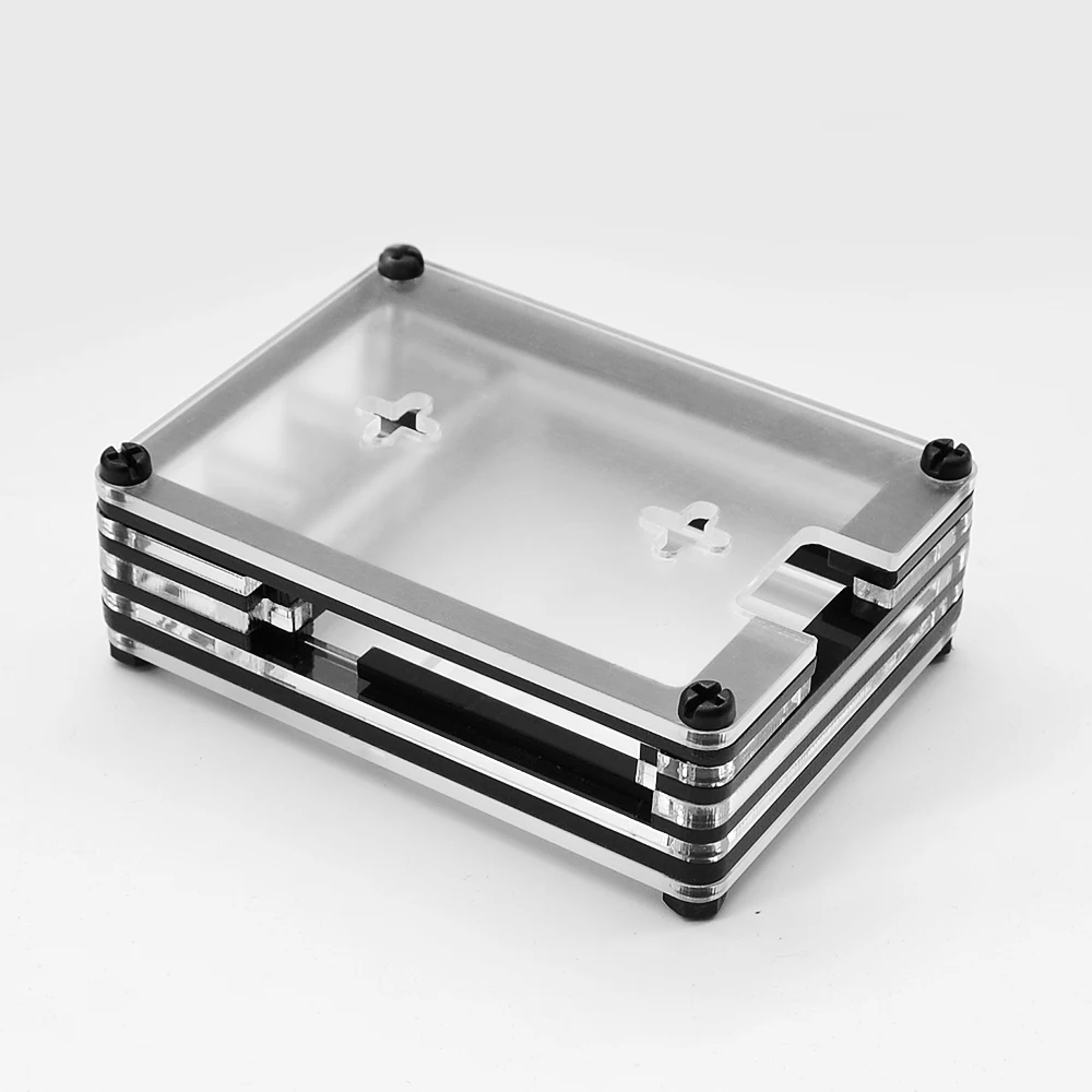 Новый 9-слойный акриловый чехол для Raspberry Pi 4 Model B подходит охлаждающего