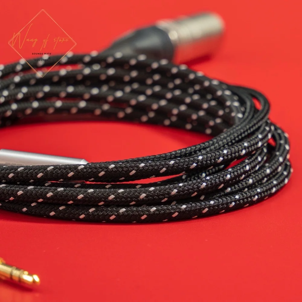 Hifi Balanced Audio Cable For Hifiman ANANDA Arya SUSVARA SUNDARA Headphone XLR 4 Pins CANNON PLUG 1.2M | Электроника