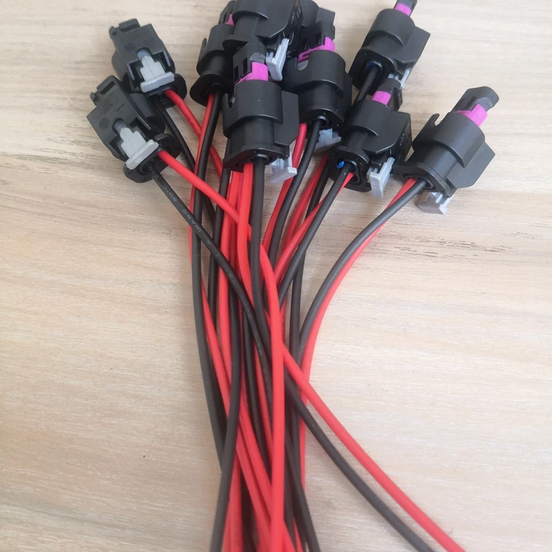 2/4 шт./лот 2-контактный соединитель жгута светодиодные дневные ходовые огни с