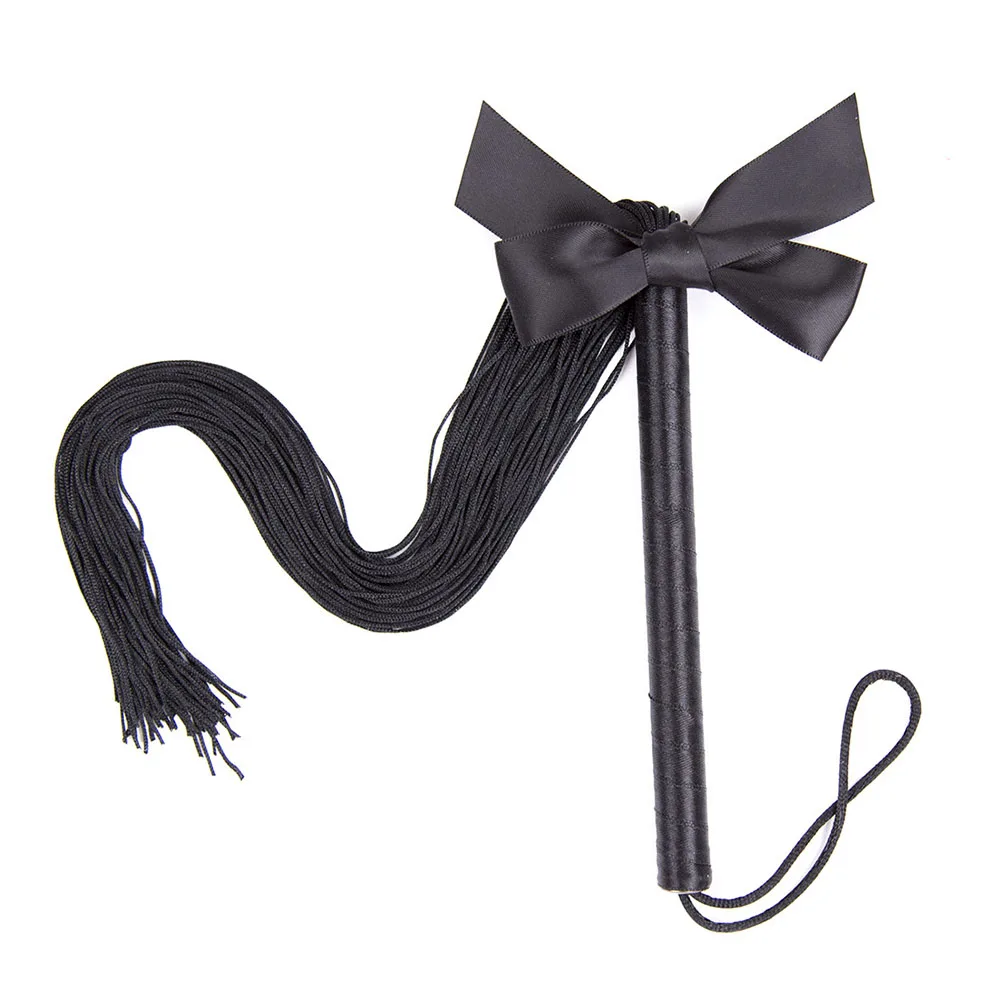 Плетка из шелка с ручкой для фетиша и игр взрослых | Красота здоровье