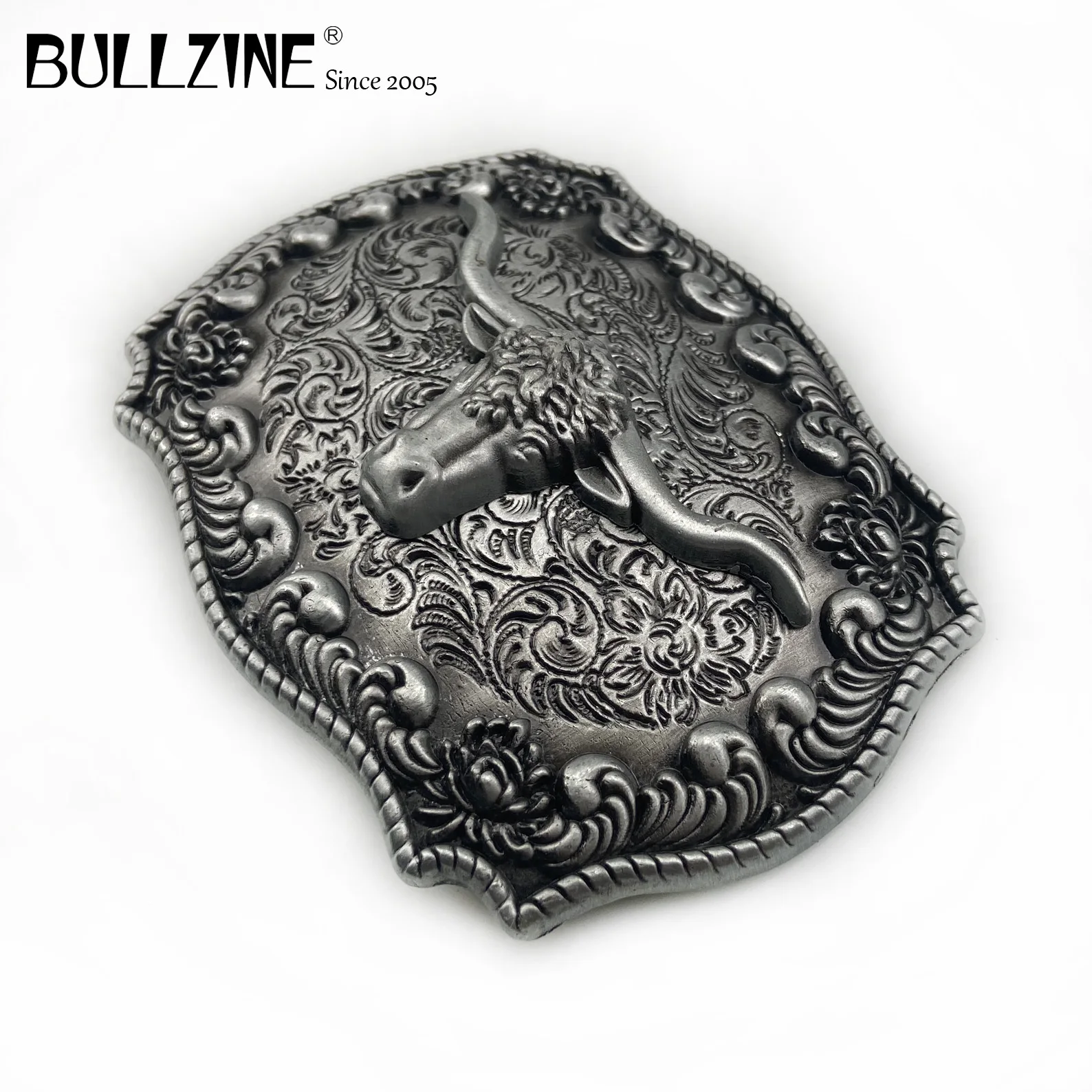 Bullzine оптовая продажа цинковый сплав ретро в западном стиле виде Головы Быка под