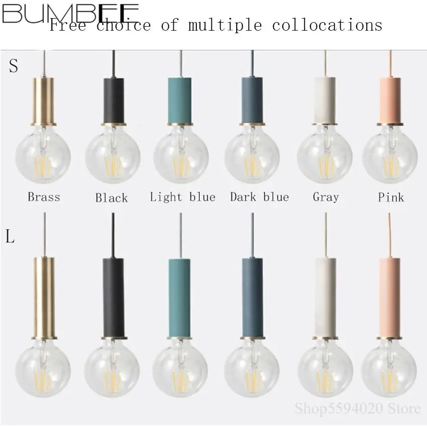 Скандинавский современный декоративный светодиодный подвесной светильник