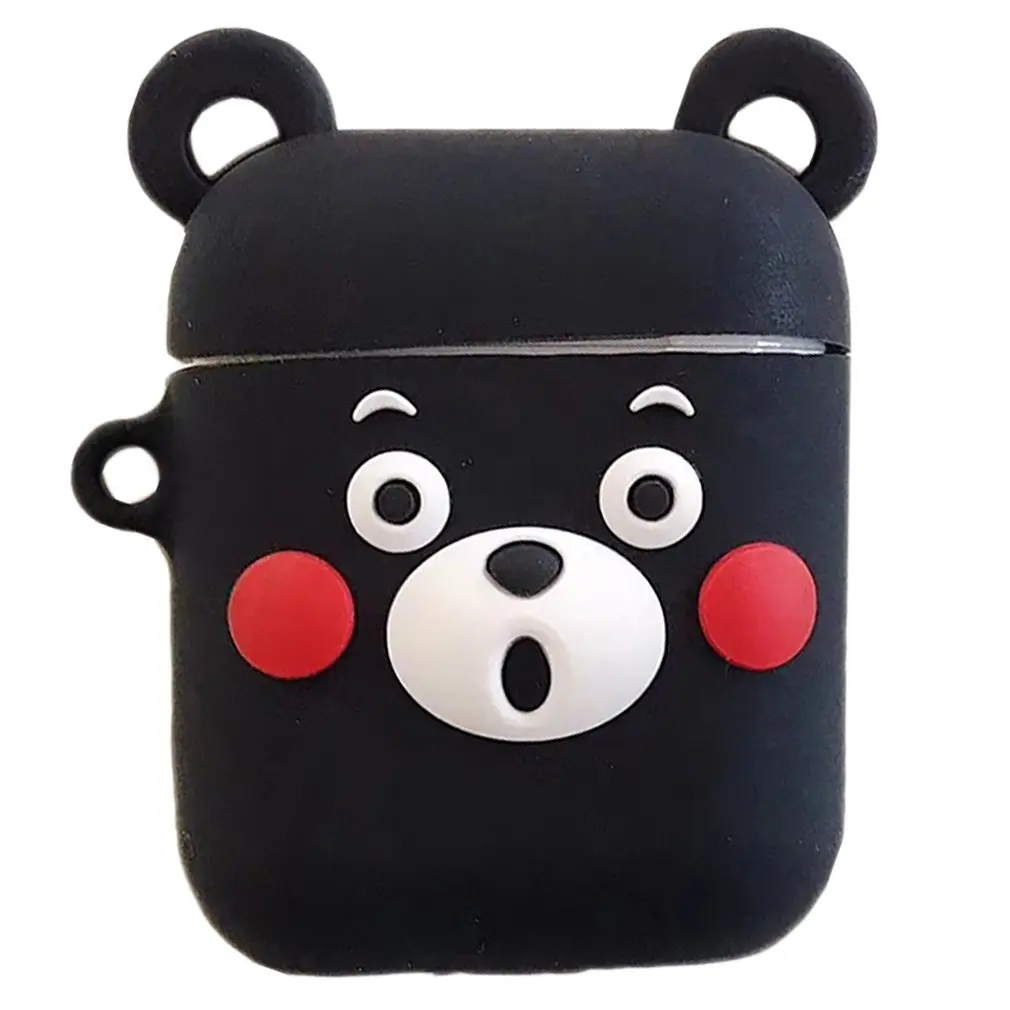 

Мягкий силиконовый чехол для Airpods, защитный чехол для беспроводных наушников Bluetooth, защитный чехол для зарядки, водонепроницаемый пыленепроницаемый