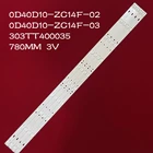 Светодиодная лента для подсветки TCL L40F3302B 0D40D10-ZC14F-02 03 035-400-3528-D 303TT400036 OD40D10-ZC14F-02 03