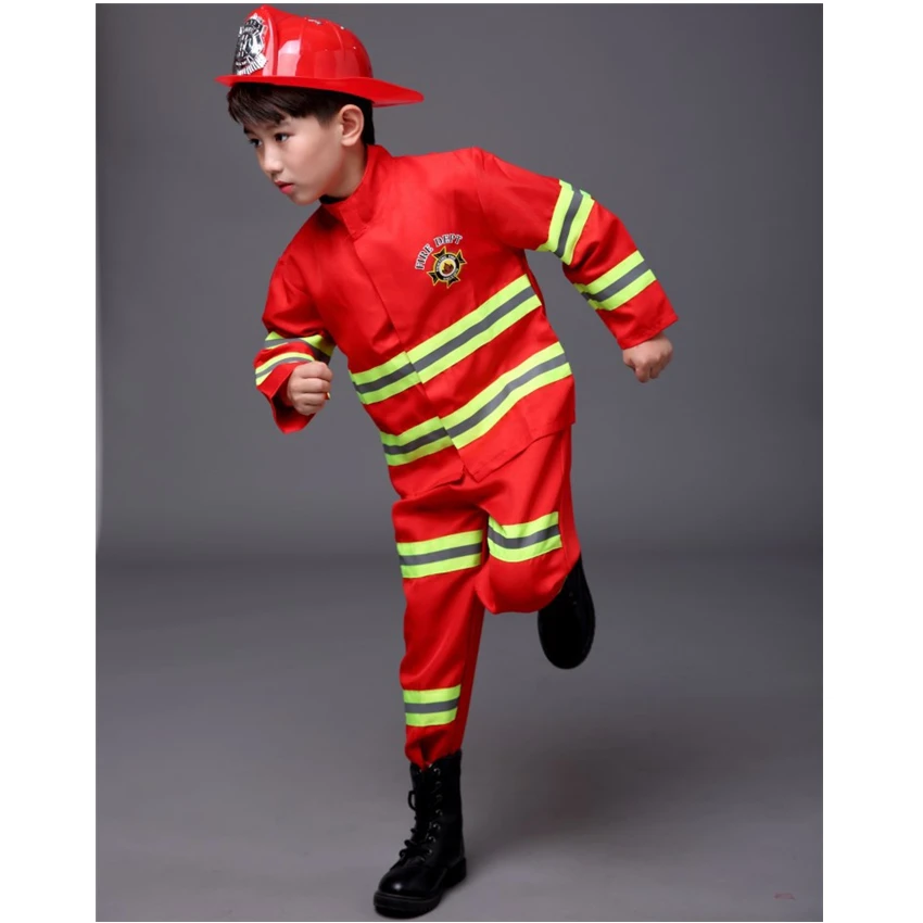 Детские костюмы для косплея красные карнавальные вечерние с игрушками мальчиков