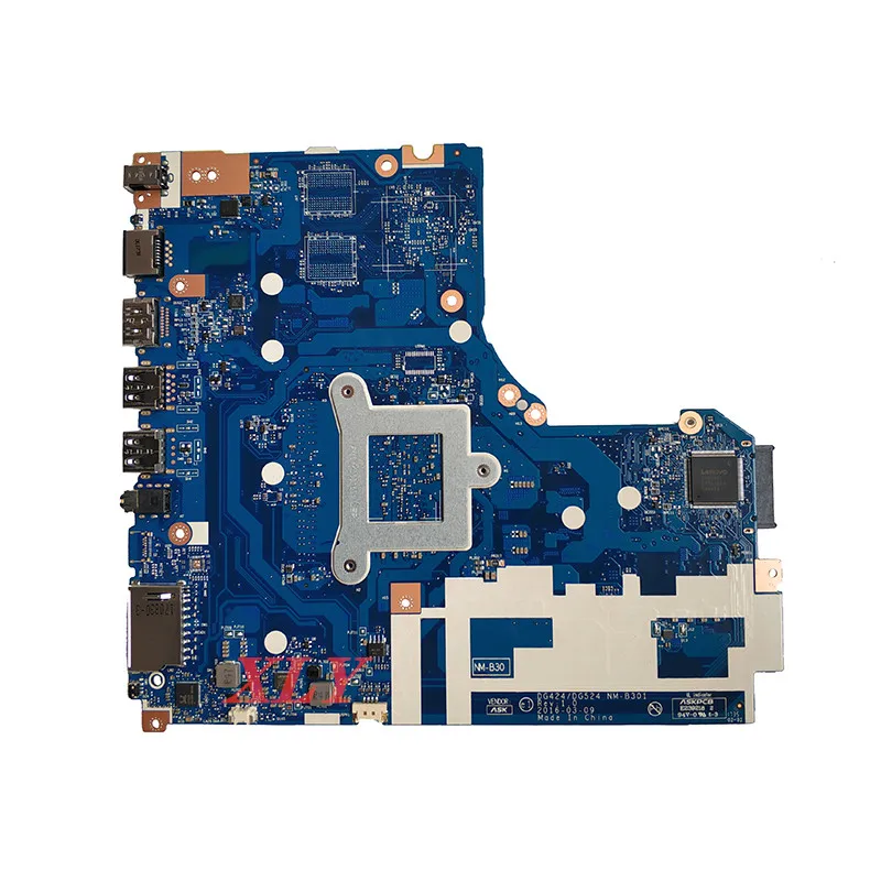Материнская плата для ноутбука Lenovo 320-15IAP DG424/DG524 NM-B301 N3450 CPU DDR3 100% тестирование