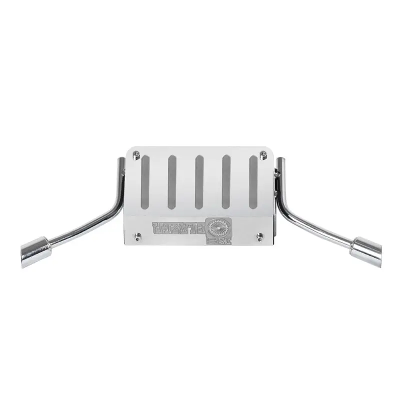 Металлический топливный бак выхлопная труба для 1/10 Rc Гусеничный грузовик K5 Blazer