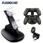 Зарядная док-станция с двумя USB-портами для контроллеров Sony Playstation 4