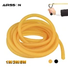 135 м рогатки из натурального латекса резиновая трубка 3 мм x 5 мм эластичная охотничья стрельба резинка для волос, аксессуары катапульта лук-инструмент