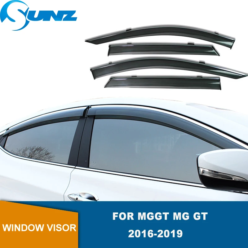 

Side Window Deflectors For MGGT MG GT 2016 2017 2018 2019 Smoke Window Visors Weathershields Wind Rain Guards SUNZ