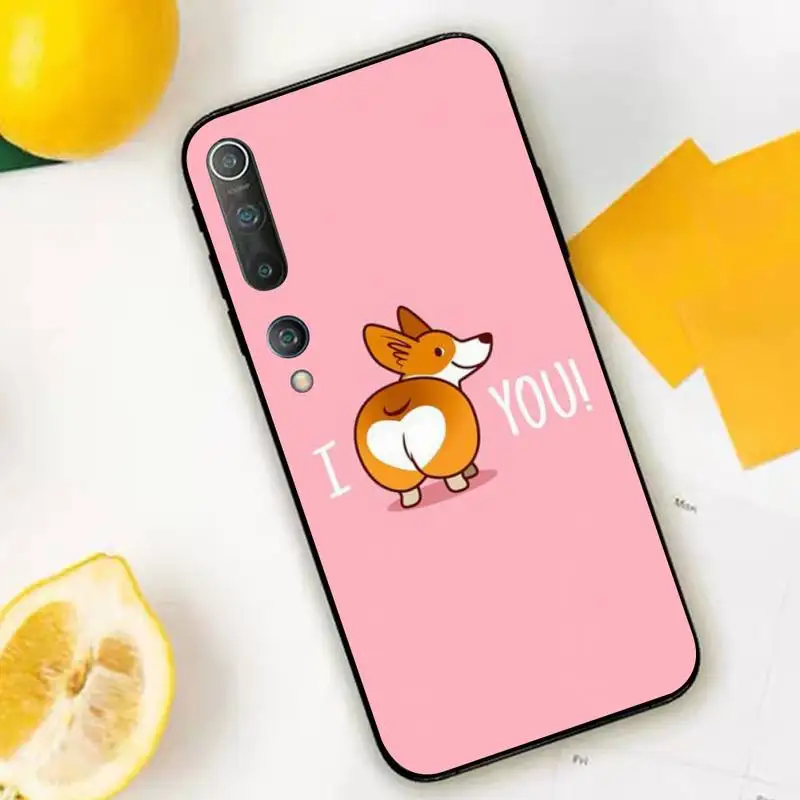 TOPLBPCS мультяшный милый корги собака мягкий чехол для телефона Xiaomi mi 5 6 plus 6x8 8se 8lite 9
