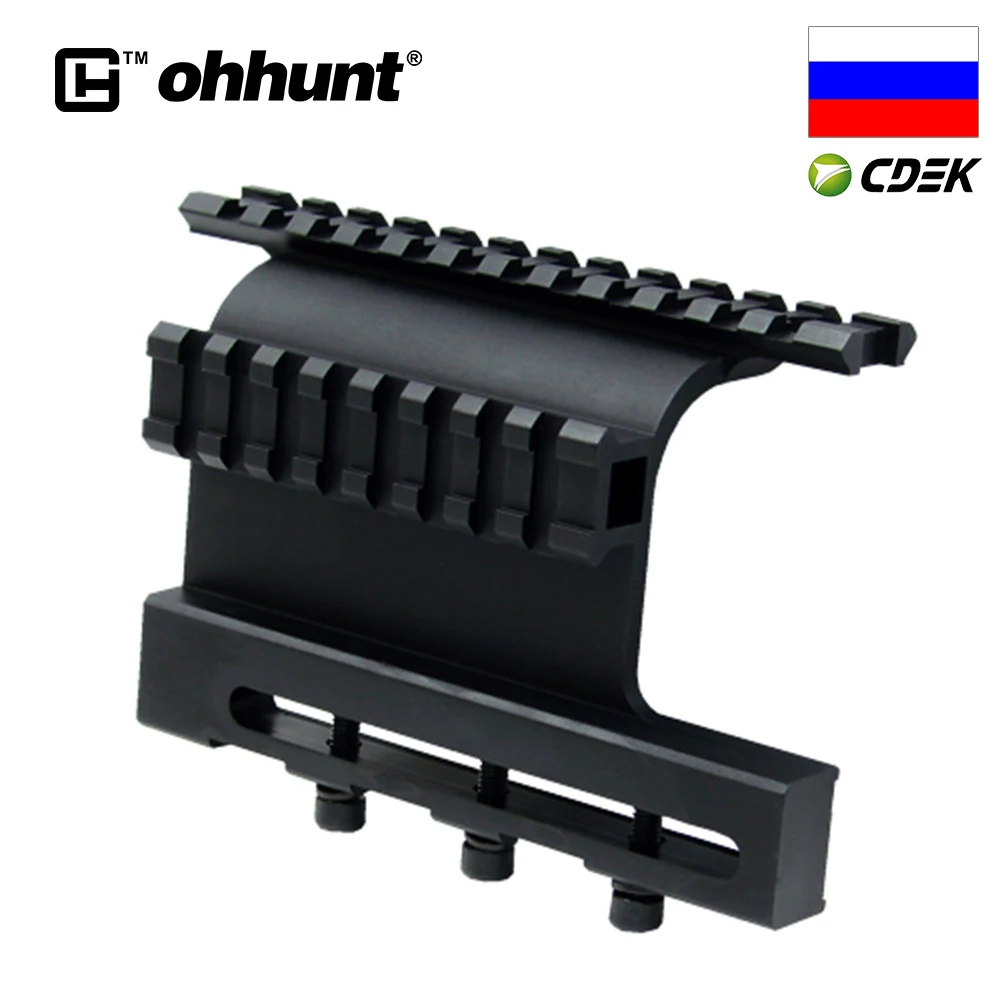Ohhunt Тактическая Охота серии АК Gen 3 AK Double Weaver Picatinny Rail система бокового крепления