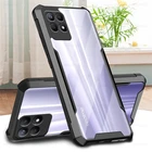 Прозрачный акриловый чехол Realmi 8i для больших нагрузок, задняя крышка для Realme 8i 8 i i8 Realme8i RMX3151 6,6 дюйма, ударопрочный чехол-бампер из ТПУ