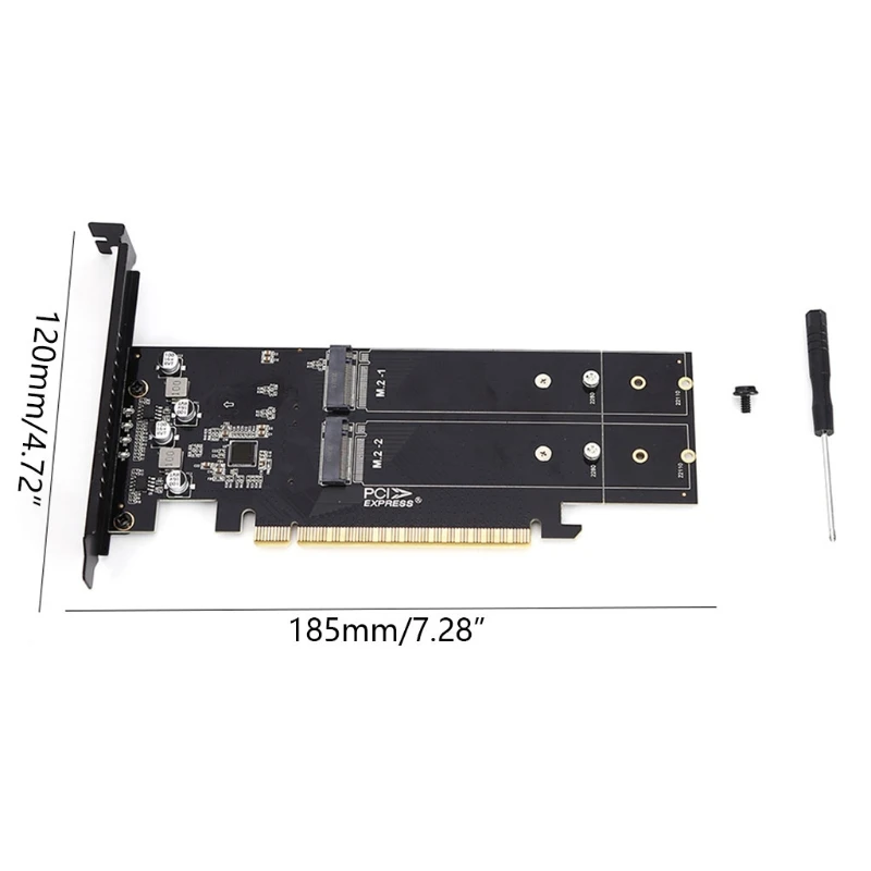 Жесткий диск M.2 X16 на 4 секции 4x NVME PCIE4.0 GEN3 Raid-карта PCI-E SSD | Компьютеры и офис