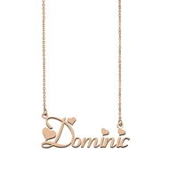 dominic name necklace custom name necklace for women girls best friends birthday wedding christmas mother days gift