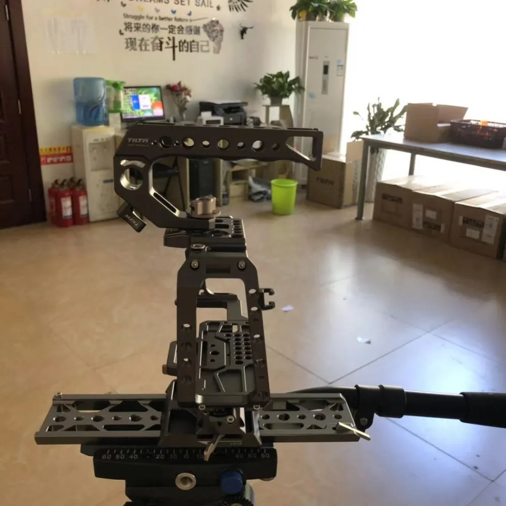 BEILATE 10 дюймов легкая ласточкин хвост пластина для TILTA BMPCC4K/6 к A7S2 A7RM3 A9 BMPCC4K камера установка с 1/" и 3/8" винтовое отверстие