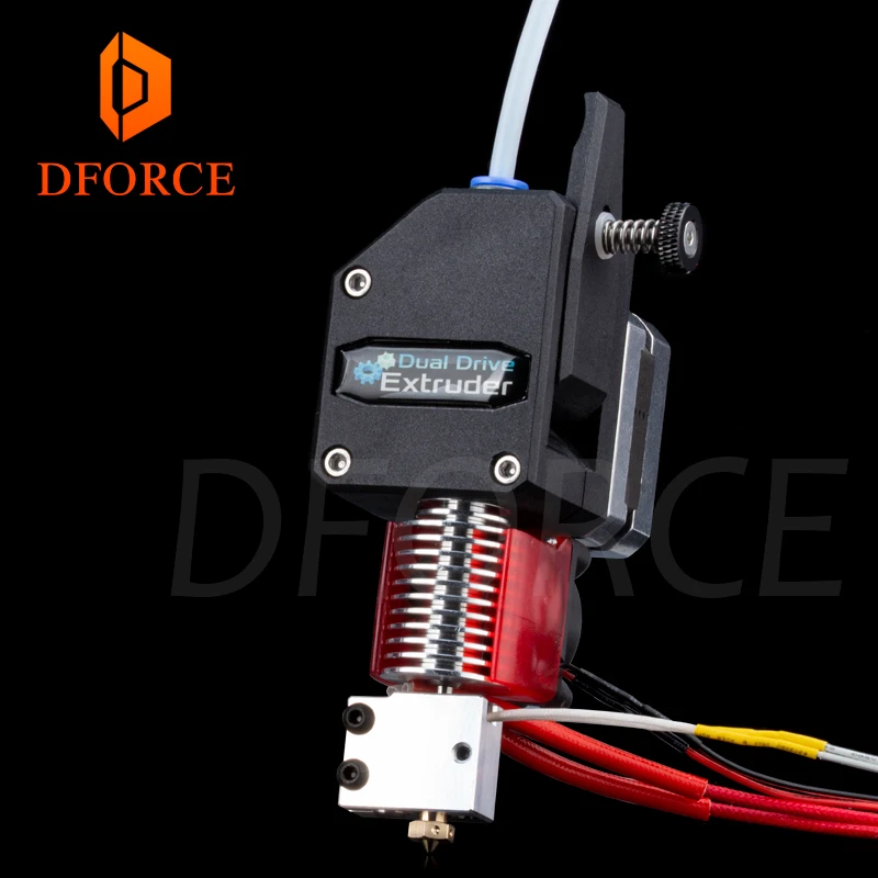 DFORCE BMG экструдер вулкан HOTEND MK8 Боуден экструдер двойной привод экструдер для 3d принтера высокая производительность для I3 printe