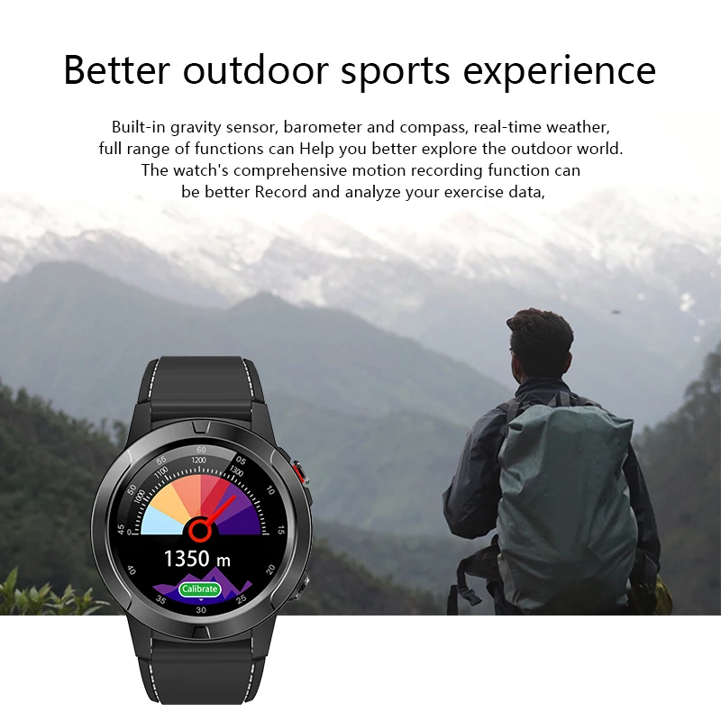 Многофункциональные часы лица Смарт часы с gps-компас smartwatch мужские спортивные часы bluetooth Вызов дистанционный фото смарт-браслет для женщин