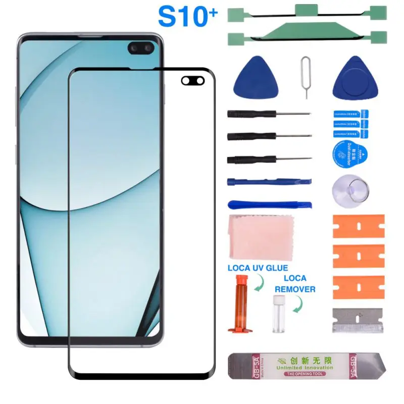 Переднее стекло для Samsung Galaxy S8/S8Plus/S9/S9Plus/S10/S10Plus|Защитные стёкла и плёнки телефонов|