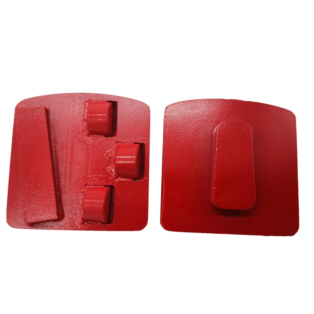 

HT Three Half Round PCD Scanmaskin Diamond Floor Preparation Tools Diamond Grinding PCD Pads for Epoxy Removal 12PCS