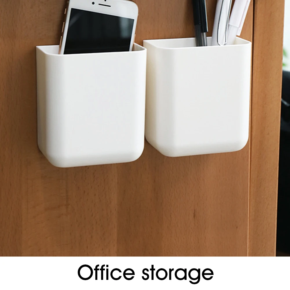 

Remote Control Holder Wall Mounted Adhesive Organizer Storage Rack for Kitchen, Bathroom, Bedroom Caddy