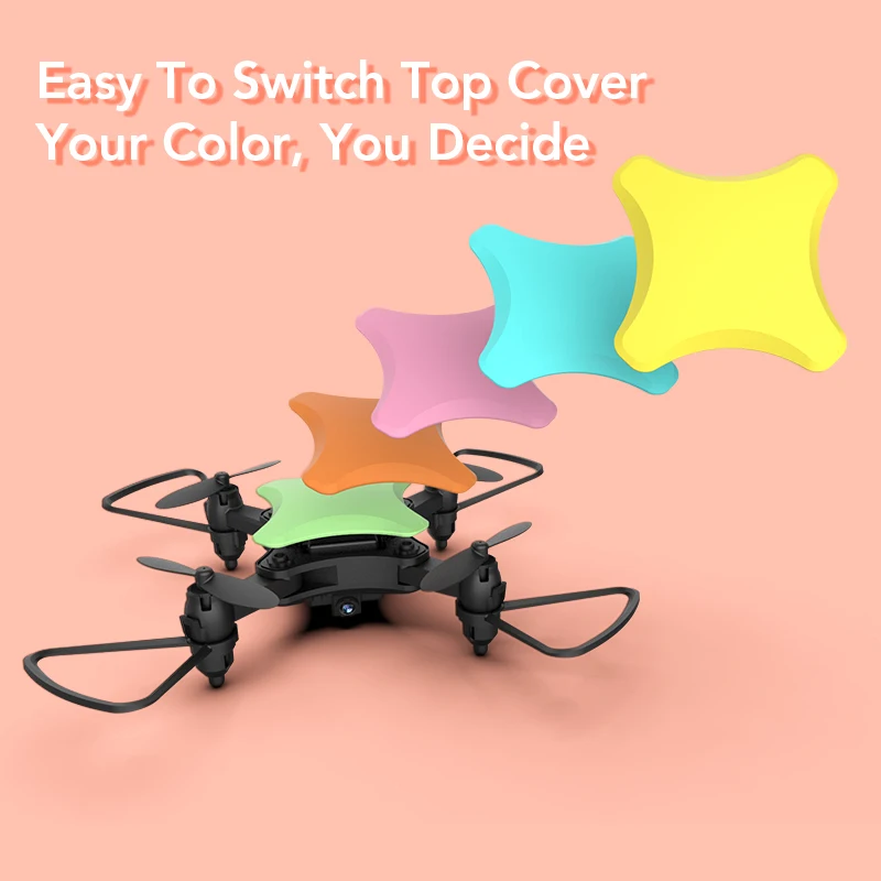 

Mini Drone 4K HD Camera DIY Five Colors Drones Aerial Photography RC Foldable Quadcopter Child Gifts Toys rc helicopter KY902S