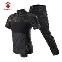 airsoft paintball hunting clothes military tactical uniform set outdoor combat multicam camouflage bdu shirts cargo pants suits