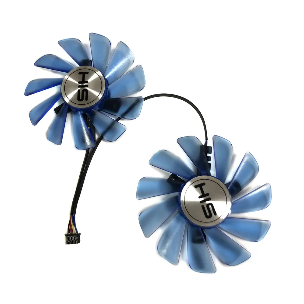 

2Pcs/Set FDC10U12S9-C CF9010H12S GPU VGA Alternative DUAL Fan For HIS RX 570 RX470/480 Graphics Card Cooling