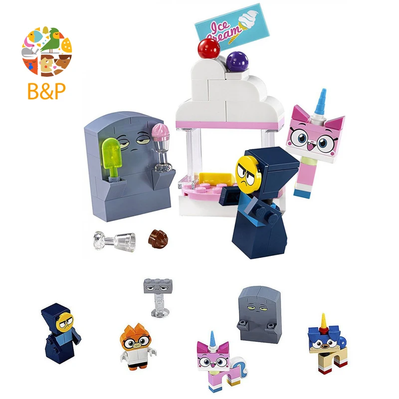41456 515pcs Friends Series The Cartoon Colorful TV Unikitty Cat Brick Set Toys For Children 11020 Building Block Gift | Игрушки и хобби