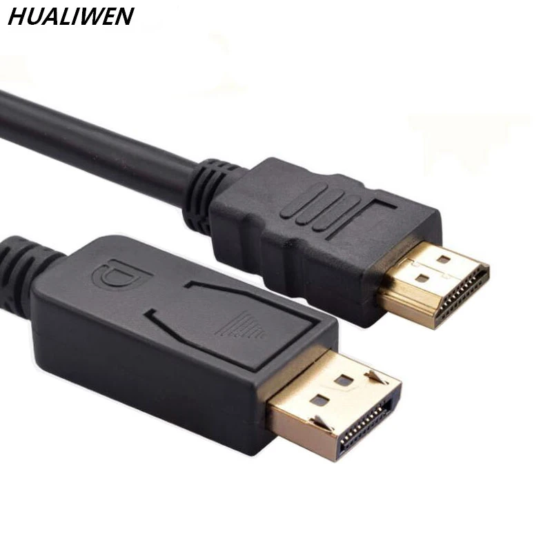 Большой DP к HDMI ТВ цифровой кабель высокой четкости интерфейс DisplayPort hdmi Кабель