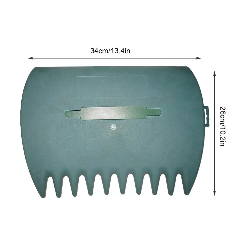 

1 Pair Leaves Garden Cleaning Rubbish Leaf Scoop Collect Tool Hand Rakes Trimming Grass Portable Yard Lawn Grabber Pick Up