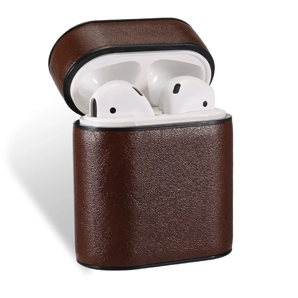 069J Чехол для наушников для Apple Airpods 2, чехол, кожаный защитный чехол для Apple Air Pods, наушники, роскошная коробка, наушники, аксессуары, сумки - Цвет: 069J