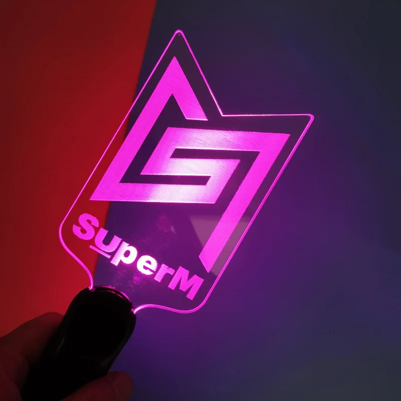 Ручная световая палочка SuperM демонстрационная модель K-POP от SHINee EXO NCT |