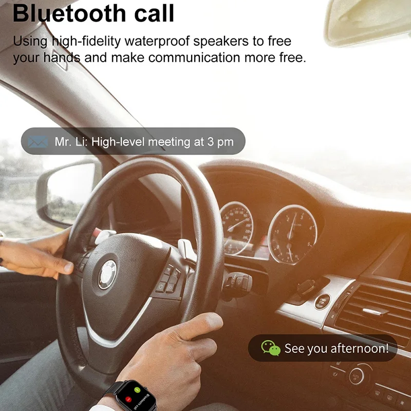 Смарт-часы серии 6 с Bluetooth для Apple Watch iPhone Android не (красная кнопка) |