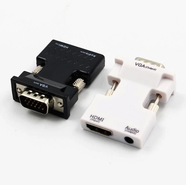 Новинка Лидер продаж VGA папа HDMI Женский конвертер адаптер HD 1080P входной сигнал