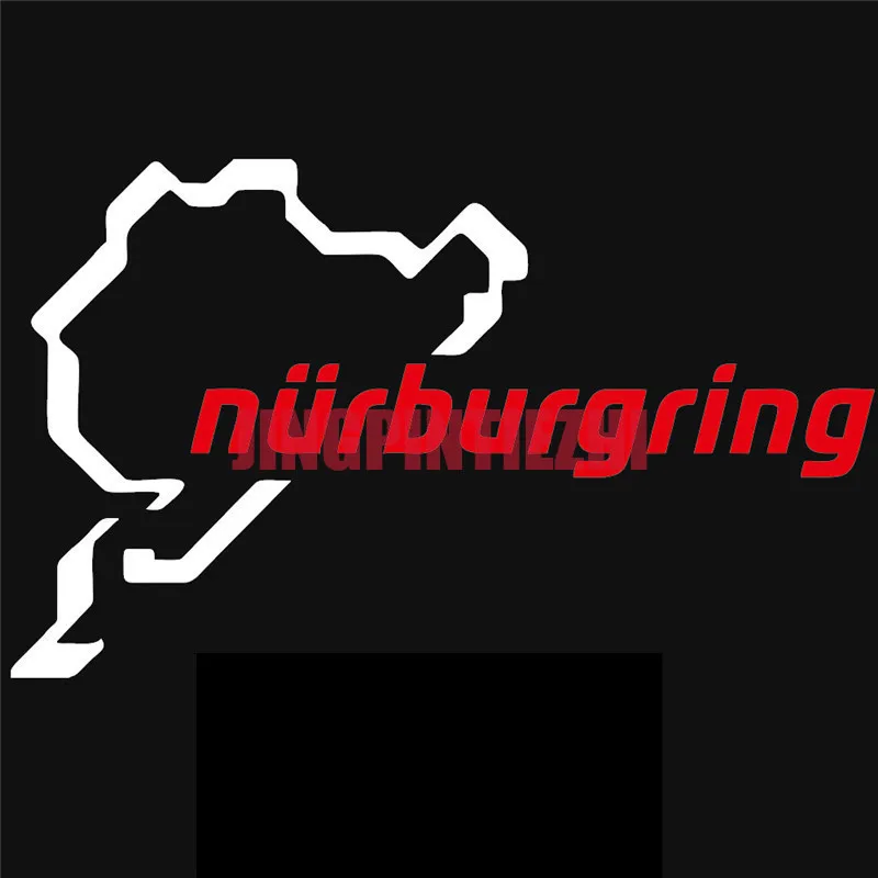 

Car Stickers Vinyl Motorcycle Decal Decoration Laptop JDM Nurburgring and Decals Styling Interesting Car Stickers