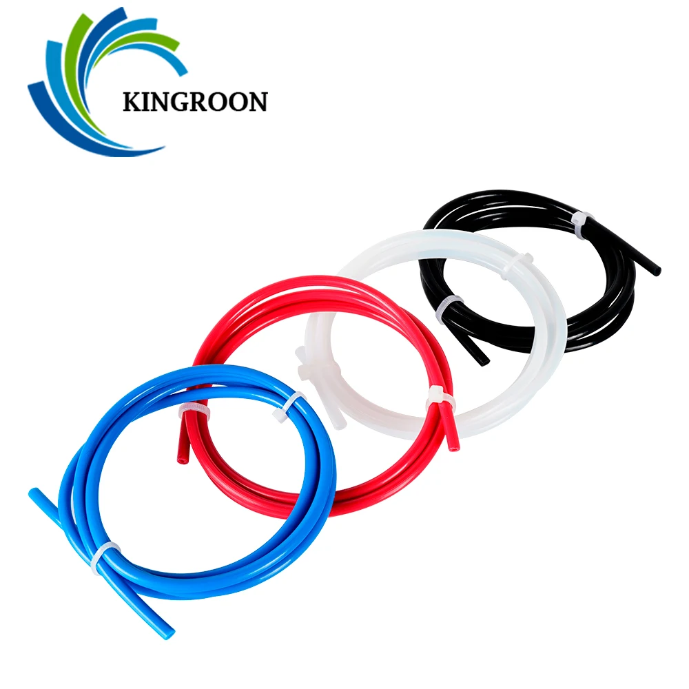 KINGROON 5 м 10 ПТФЭ трубка ID 2 мм 3 4 для V5 V6 J-head Hotend Bowden экструдер детали 3D-принтера 1 75