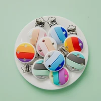 bite bites 10pcs pacifier clip diy accessories free bpa food grade silicone clip teether toy for kid necklace beading diy