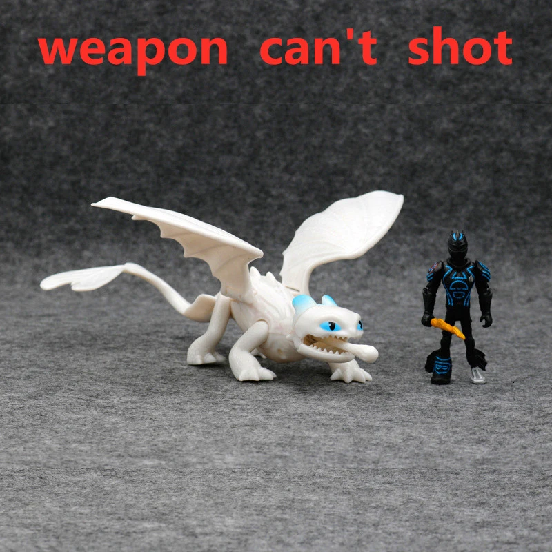 How To Train Your Dragon 3 Toothless Dragon Figures Doll Night Fury Light Fury Action Figure Toys Children Kids Gift