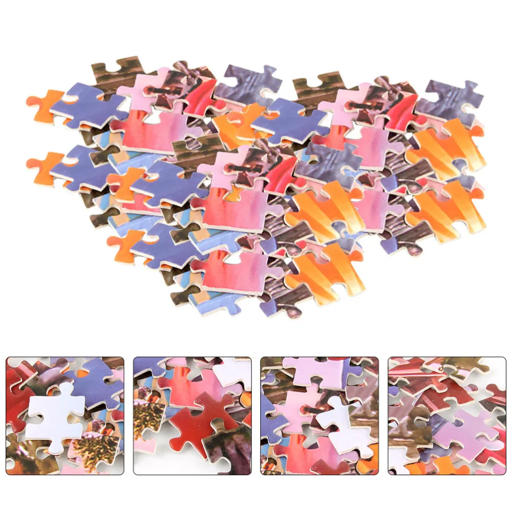 

1 Set Children Brain Game Creative Puzzle Plaything Landscape Pattern Puzzle