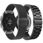 Ремешок металлический для Huawei Watch 22 мм GT1  GT2EGT2-46MM Honor Magic band, браслет из нержавеющей стали для наручных часов TicWatch 1Pro
