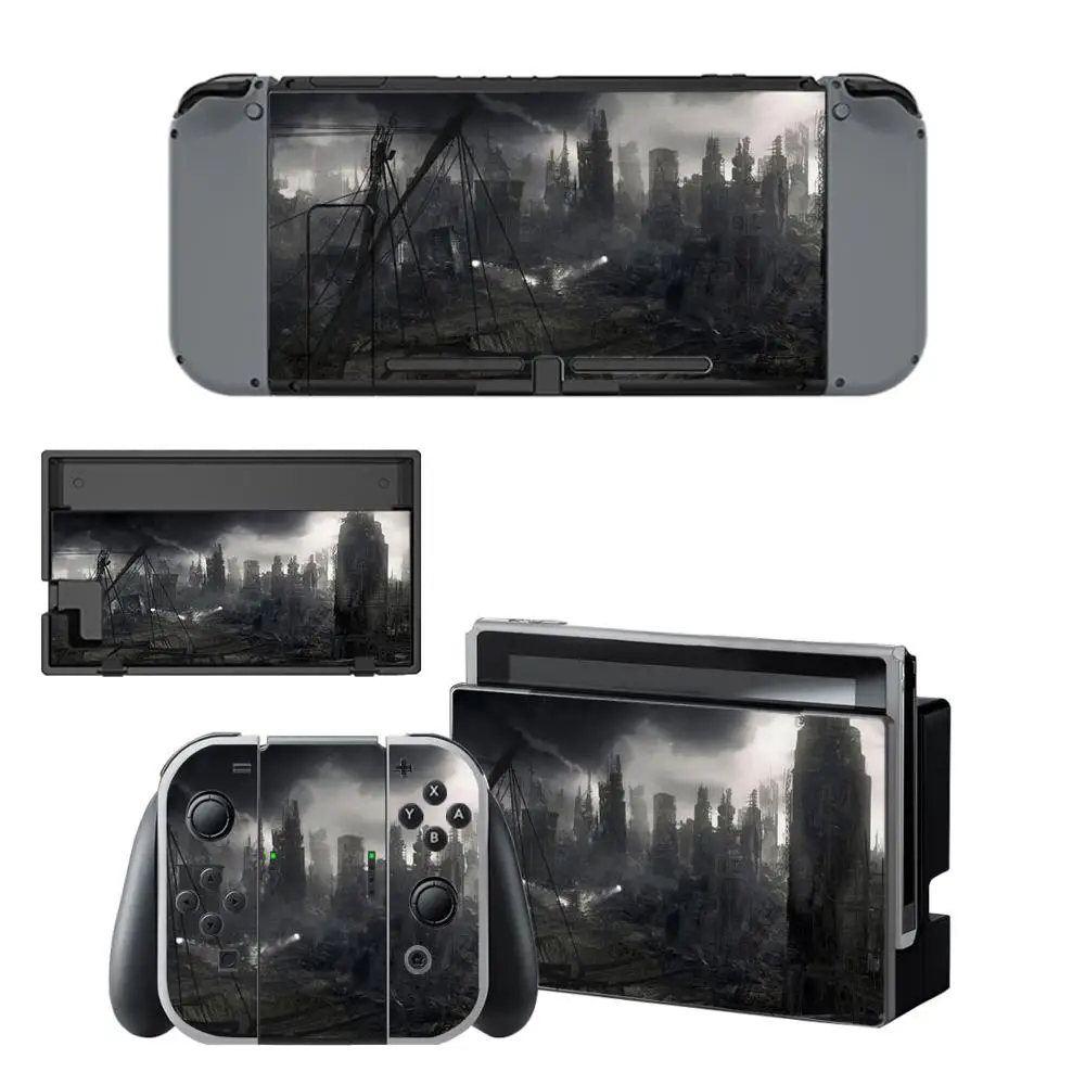Водонепроницаемые лицевые панели виниловые наклейки для Nintendo Switch (консоль & Joy con