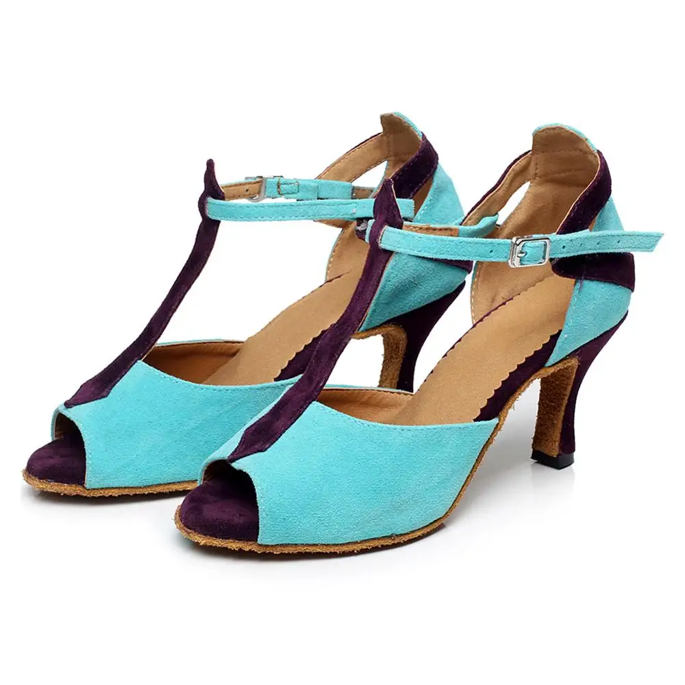 DKZSYIM/танцевальная обувь для латинских танцев Женская Лидер продаж Сальса