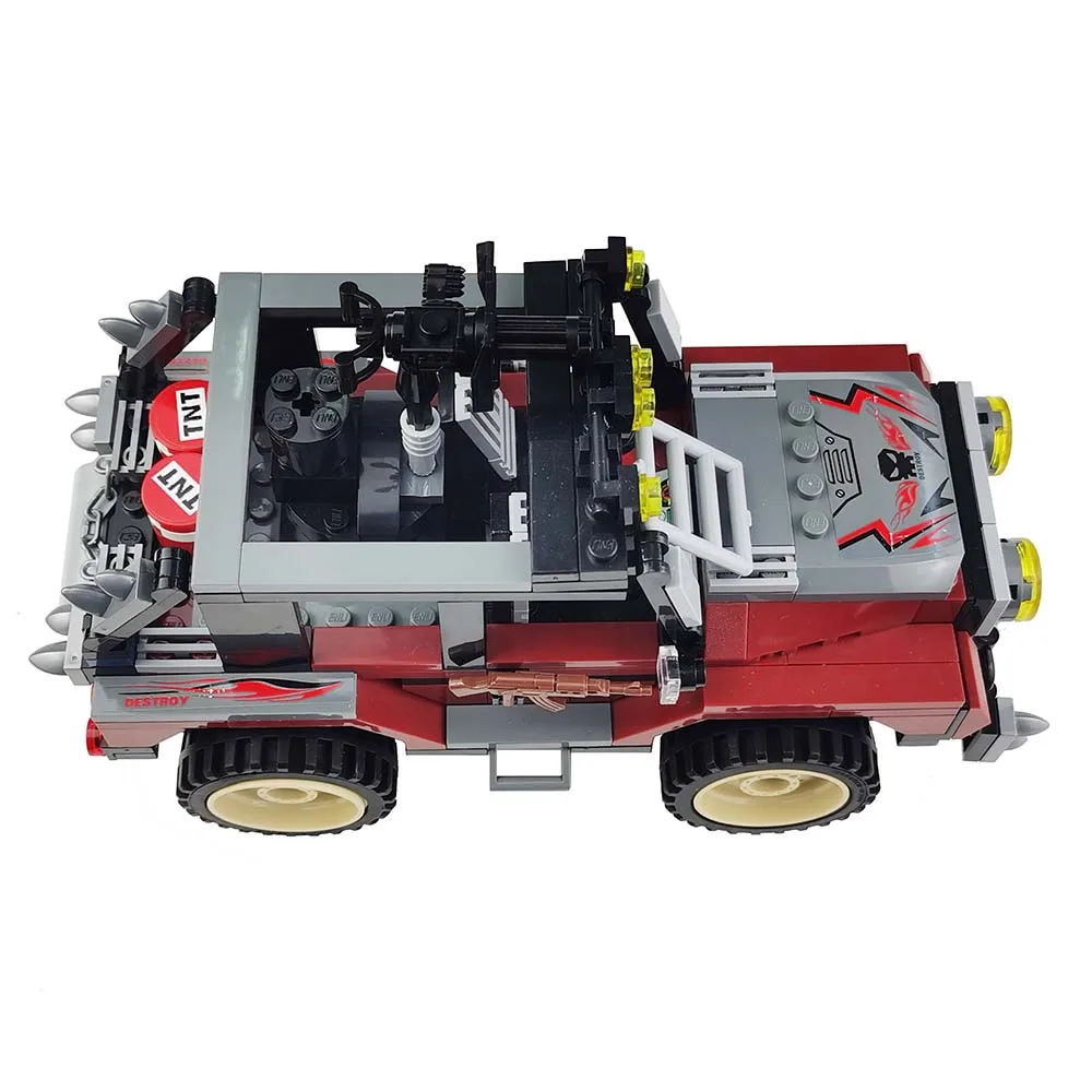 Обучающий строительный блок для армирования силы карауна Джип 307 шт. Обучающие