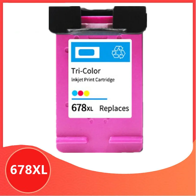 

Color 678 Ink Cartridge for HP 678 XL Ink Cartridge for 678XL for hp678 Deskjet 2515 3515 1018 1518 2548 3548 4518 2648 Printer