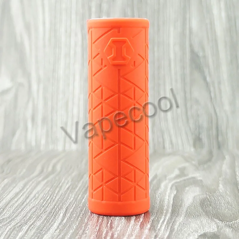 red shell Силиконовый чехол для Eleaf IJust 3 комплектов, резиновый чехол, кожная основа, наклейка, оболочка корпуса, демпфер, вейп ручка, мод щит - Цвет: red shell