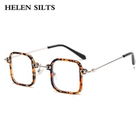 retro square glasses frames men women coating computer eyeglasses ladies brand designer optical sunglasses women uv400 h255