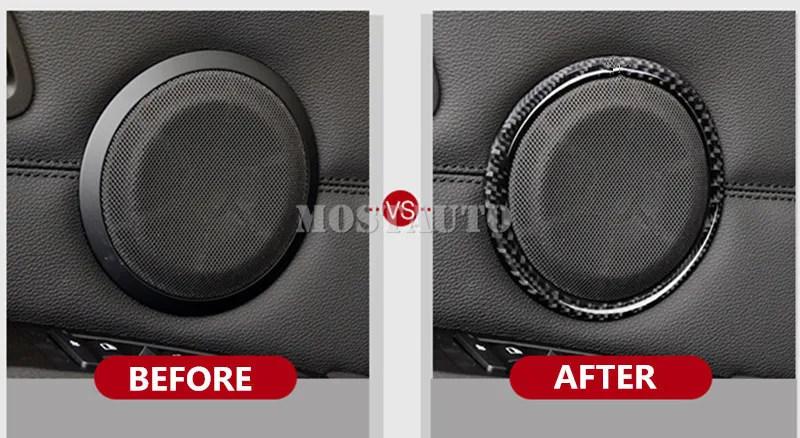 Накладка на внутреннюю дверь автомобиля из углеродного волокна для BMW X1 E84 2010 2015 2