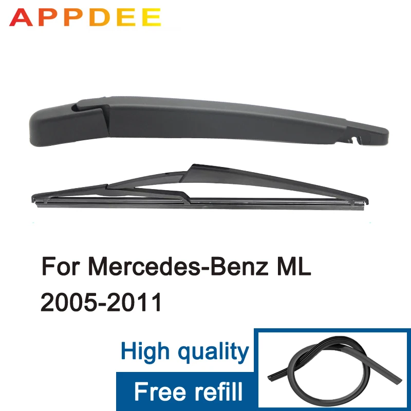 Щетка стеклоочистителя заднего вида APPDEE 12 дюймов для Mercedes Benz ML 63 300 350 450 500 W164 2005